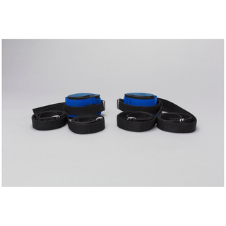 TIDI POSEY LIMB HOLDERS - Posey Bed Wrist Restraint, Connected Set, Twice-as-Tough, One Size Fits Most, Hook and Loop Closure, 1-Strap, Neoprene, Blue (Continental US + HI Only) | Quantity - 1x ST