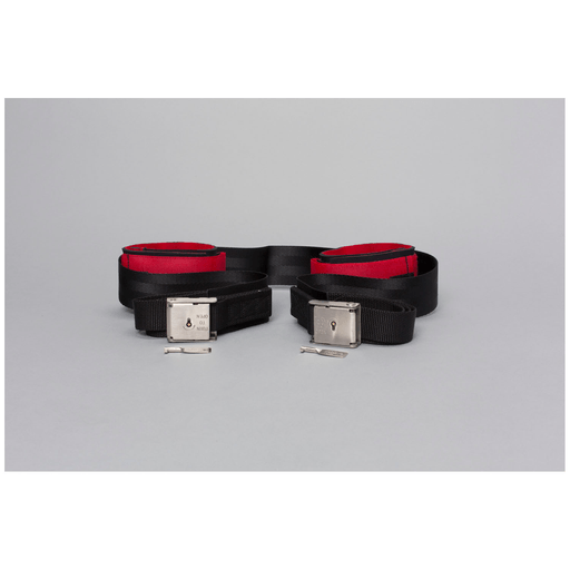 TIDI POSEY LIMB HOLDERS - Posey Bed Ankle Restraint, Connect Set, Twice-as-Tough, One Size Fits Most, Hook and Loop Closure, 1-Strap, Neoprene, Red (Continental US + HI Only) | Quantity - 1x ST