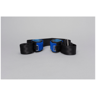 TIDI POSEY LIMB HOLDERS - Posey Bed Wrist Restraint, Connected Set, Twice-as-Tough, One Size Fits Most, Hook and Loop Closure, 1-Strap, Neoprene, Blue (Continental US + HI Only) | Quantity - 1x ST