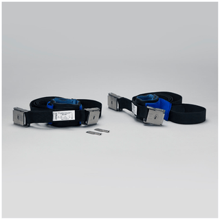 TIDI POSEY LIMB HOLDERS - Posey Wrist Restraint, Twice-as-Tough, Once Size Fits Most, Buckle Lock, 1-Strap, Neoprene, Blue (Continental US + HI Only) | Quantity - 1x PR