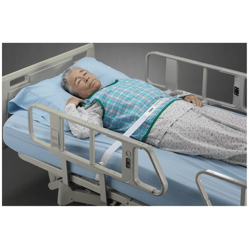 TIDI POSEY SAFETY VESTPosey Vest Restraint, Hook and Loop Closures, 2-Strap, Polyester/Cotton, Blue, Medium (Continental US + HI Only) | Quantity - 1x EA