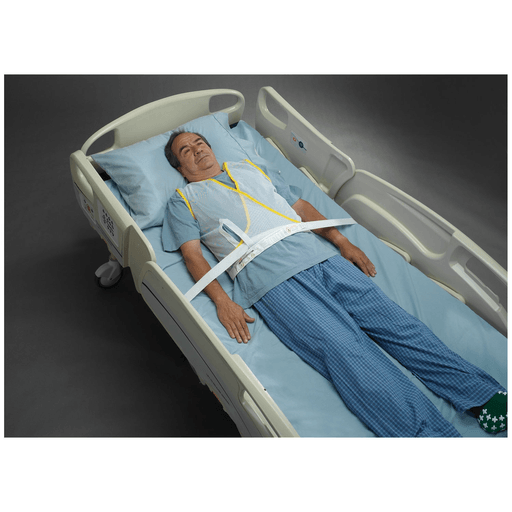 TIDI POSEY SAFETY VESTPosey Vest Restraint, Criss-Cross Straps, 2-Strap, Mesh, White, Medium (Continental US + HI Only) | Quantity - 1x EA