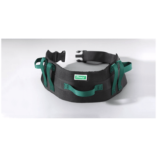 TIDI POSEY TRANSFER BELTS - Economy, Quick-Release, 4" Rear Support Band, Unlined, 6 Grips, Fits 28"-52" Waist (Continental US + HI Only) | Quantity - 1x EA