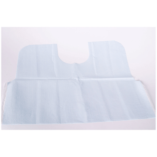 TIDI 3-PLY TISSUE/POLY CONTOUR BIB - Contour Bib, 18" x 22", 3-Ply, White, 400/cs | Quantity - 1x CS