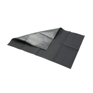 TIDI 2-PLY TISSUE/POLY TOWEL & BIB - TIDI Choice Towels, Black, 2-Ply Tissue/Poly Waffle, 13inx18in, 500/cs | Quantity - 1x CS