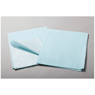 TIDI EQUIPMENT DRAPE SHEET - Drape Sheet, Tissue/ Poly, 30" x 48", Blue, 100/cs | Quantity - 1x CS