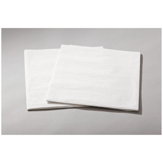 TIDI ALL TISSUE PATIENT DRAPE SHEET - Drape Sheet, 40" x 48", Peach, 2-Ply Tissue, Latex Free (LF), 100/cs | Quantity - 1x CS