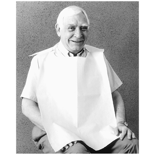 TIDI PATIENT-CARE BIBS - Bib with Ties, 18" x 30", White, 150/cs | Quantity - 1x CS