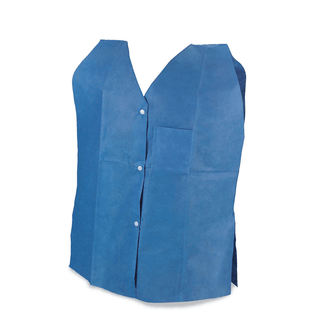 TIDI EXAM/REHAB VEST - Exam-Rehab Vests, Non-Woven, X-Large, 10/bg, 5 bg/cs (To Be DISCONTINUED) | Quantity - 1x CS