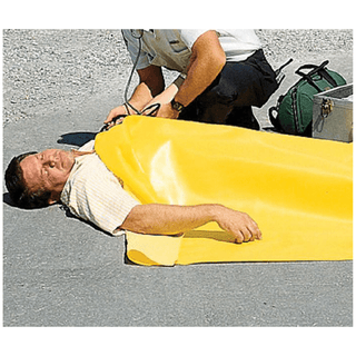 TIDI FLUID RESISTANT TISSUE EMERGENCY BLANKET - Emergency Blanket, 56" x 90", Bright Yellow, 24/cs (To Be DISCONTINUED) | Quantity - 1x CS