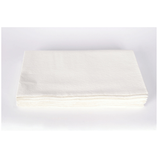 TIDI ALL TISSUE PATIENT DRAPE SHEET - Drape Sheet, 40" x 48", Peach, 2-Ply Tissue, Latex Free (LF), 100/cs | Quantity - 1x CS