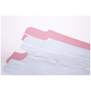 TIDI TISSUE POLY TISSUE PATIENT GOWNExam Gown, 30" x 42", Blue T/P/T, Front or Back Opening, 50/cs | Quantity - 1x CS