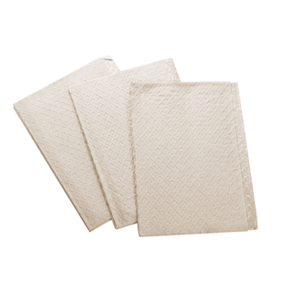 TIDI ECONOMY 2-PLY TISSUE/POLY TOWELS - Diamond Embossed Towel, 13" x 18", 2-Ply Tissue, Poly-Backed, White, 500/cs | Quantity - 1x CS