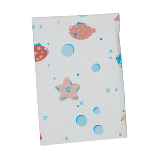 TIDI TISSUE POLY TISSUE PATIENT GOWN - Gown, Pediatric, Under The Sea, 21" x 36", T/P/T, 50/cs (To Be DISCONTINUED) | Quantity - 1x CS