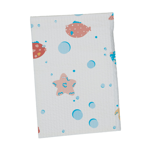 TIDI TISSUE POLY TISSUE PATIENT GOWN - Gown, Pediatric, Under The Sea, 21" x 36", T/P/T, 50/cs (To Be DISCONTINUED) | Quantity - 1x CS