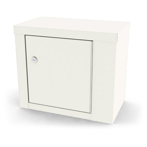 UMF MEDICAL NARCOTICS STORAGENarcotic Shelf, 7782, Steel with One (1) Shelf, Single Door, Single Lock, 14.125W (35.9cm) x 12 H (30.5cm) x 8.125D (20.6cm). Wall Mountable or Inside Cabinet Mountable, Quiet White | Quantity - 1x EA