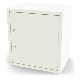 UMF MEDICAL NARCOTICS STORAGENarcotic Shelf, 7785, Steel with Five (5) Adjustable Steel Shelves, Single Door, Double Lock,(keyed differently) 18.625 W (47.3cm) x 20.25 H (51.4cm) x 13.625 D (34.6cm), Quiet White | Quantity - 1x EA