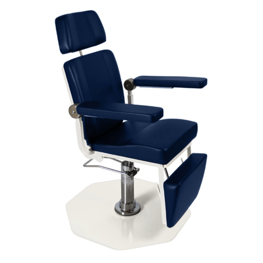 UMF MEDICAL PHLEBOTOMY/BLOOD DRAW CHAIRSPhlebotomy Chair, 8612, Height Adjustable with Seamless Upholstery, Foot Operated Pump, 250 lb, Cushioned Leg Rest, Available in 8 Colors | Quantity - 1x EA