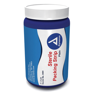 DYNAREX PACKING STRIPS - Plain Packing Strips, 2" x 5 yds, 1 strip/btl, 12 btl/cs | Quantity - 1x CS