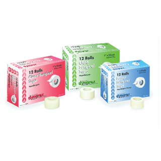 DYNAREX SURGICAL TAPE - Cloth Surgical Tape, 1", 12/bx, 12 bx/cs | Quantity - 1x CS