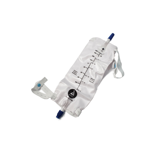 DYNAREX URINARY LEG BAG - Urinary Leg Bag, Medium, 600 ml, Twist Valve, 12/bx, 4 bx/cs | Quantity - 1x CS