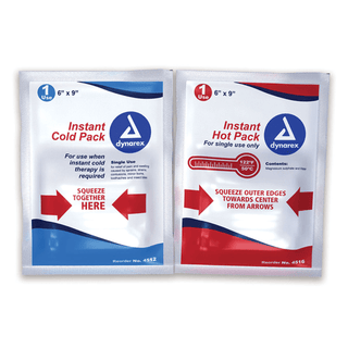 DYNAREX INSTANT COLD & HOT PACKS - Instant Cold Pack, 5" x 9", 24/cs | Quantity - 1x CS