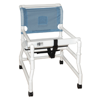 MJM AMBULATORY WALKERS "400" SERIES - Stroller/ Walker , 18" Internal Width, Anti-Tip Outriggers, 3" Twin Casters, Height Adjustable, For Residents/ Patients Between 6 ft & 6 ft 6" | Quantity - 1x EA