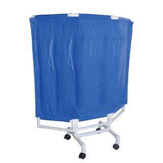 MJM PORTABLE PRIVACY SCREEN "7000" SERIES - Portable Privacy Screen, 3-Panel 21"W x 51"H, 2" Twin Nylon Casters | Quantity - 1x EA