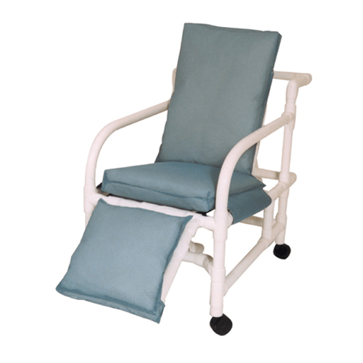 MJM ECHO LINE HAMPERS - Echo Shower Chair, 18" Internal Width, 3" Twin Casters, 250 lb Capacity | Quantity - 1x EA