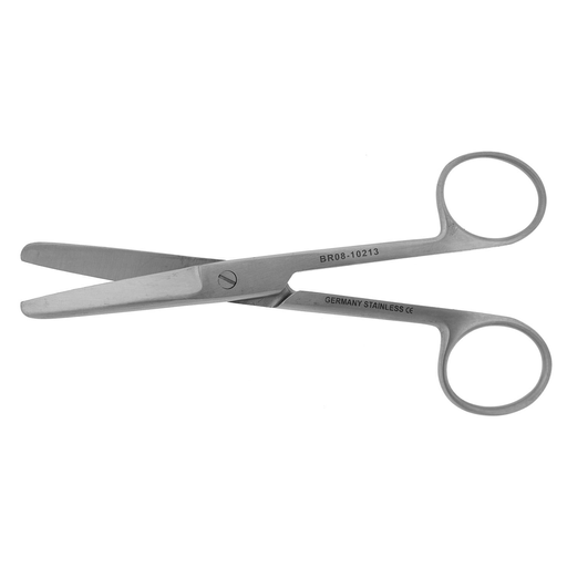 BR SURGICAL OPERATING ROOM (O.R.) SCISSORS - OR Scissor, Curved, Sharp/ Blunt, 5" | Quantity - 1x EA