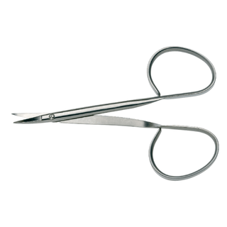 BR SURGICAL IRIS SCISSORS - Iris Scissor, Curved, Sharp/ Sharp, 4" TC | Quantity - 1x EA