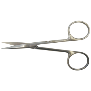 BR SURGICAL KNAPP SCISSORS - Knapp Scissor, Straight, Blunt/ Blunt, 4" | Quantity - 1x EA