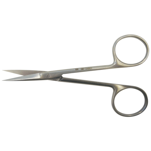 BR SURGICAL KNAPP SCISSORS - Knapp Scissor, Straight, Blunt/ Blunt, 4" | Quantity - 1x EA