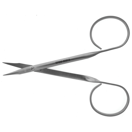 BR SURGICAL STEVENS TENOTOMY SCISSORS - Stevens Scissor, Straight, 4" TC | Quantity - 1x EA