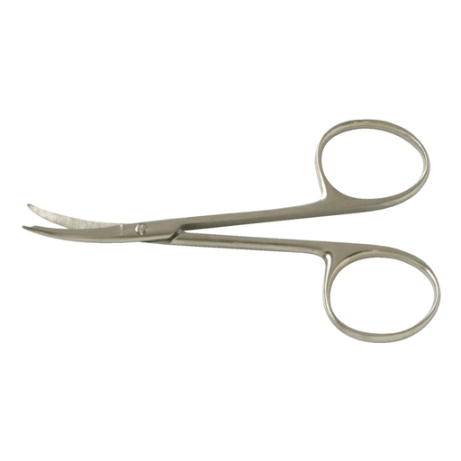BR SURGICAL NORTHBENT STITCH SCISSORS - Northbent Stitch Scissor, Curved, Light, 4" | Quantity - 1x EA