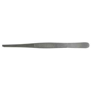 BR SURGICAL DRESSING FORCEPS - Dressing Forcep, Standard, Serrated, 7" | Quantity - 1x EA