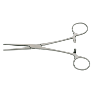 BR SURGICAL PEAN FORCEPS - Pean Hemostatic Forcep, Delicate, Curved, 5" | Quantity - 1x EA