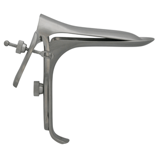 BR SURGICAL GRAVES VAGINAL SPECULUM - Graves Vaginal Speculum, Medium, 1 3/8" x 4" | Quantity - 1x EA