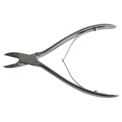 BR SURGICAL NAIL NIPPERS - Nail Nipper/ Splitter, Straight Jaw, Double Spring, 4" | Quantity - 1x EA