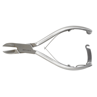 BR SURGICAL NAIL NIPPERS - Nail Nipper/ Splitter, Straight Jaw, Double Spring, 4" | Quantity - 1x EA