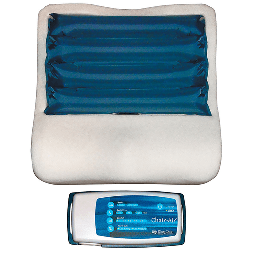 BLUE CHIP CHAIR-AIR ALTERNATING FLOTATION WHEELCHAIR CUSHION SYSTEM - Wheelchair Cushion, AC/ DC Alternating Pump, 3" | Quantity - 1x EA
