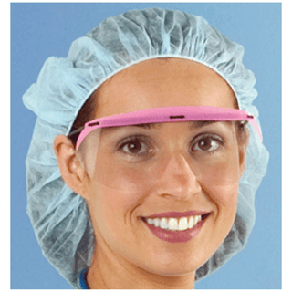 ENCOMPASS STYLE SHIELDS GLASSES & FRAMES - Frames Only, Black, Plastic, 10/pk, 20 pk/cs | Quantity - 1x CS