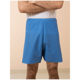 ENCOMPASS DISPOSABLE MULTIPHASIC SHORTS - Shorts, Youth, Blue, 100/cs | Quantity - 1x CS