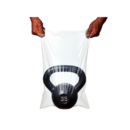 LK PACKAGING TUF-R LOW DENSITY BAGS - Flat Bag, Standard LLDPE, 1 mil, 7" x 18", 100 bg/pk, 10 pk/cs | Quantity - 1x CS