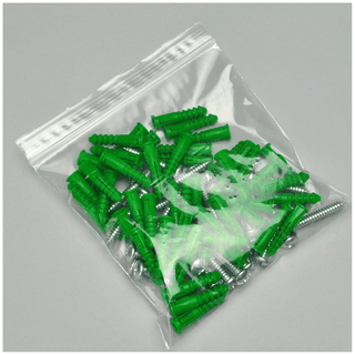 LK PACKAGING CLEAR LINE SEAL TOP BAGS - Seal Top Bag, Clear Line, Single Track, 8" x 8", 1000/cs | Quantity - 1x CS