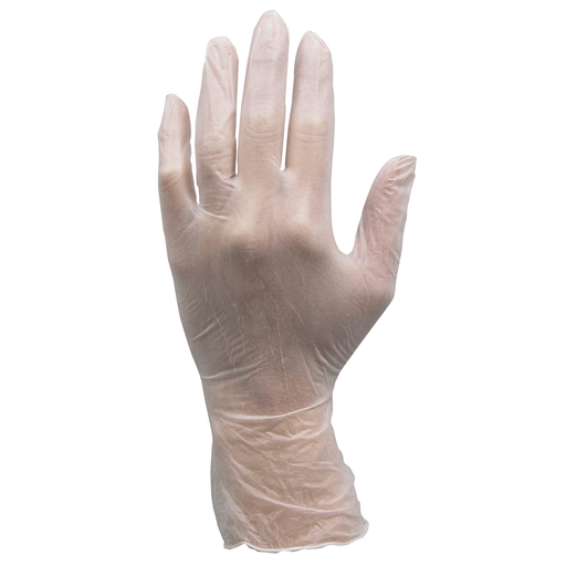 HOSPECO PROWORKS VINYL EXAM GLOVES - Vinyl Exam Glove, Powder-Free, Small, 100/bx, 10 bx/cs | Quantity - 1x CS