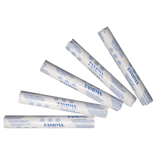 HOSPECO FEMININE HYGIENE ORIGINAL TAMPAX - Regular Tampax in Vending Tube, 500/cs | Quantity - 1x CS
