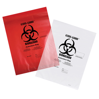 ACTION HEALTH ECONO-GUARD AUTOCLAVE BAGS - Autoclave Bag, 12" x 24", Red, 200 bg/cs | Quantity - 1x CS