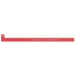PRECISION DYNAMICS SECURLINK BLOOD RECIPIENT SYSTEM - Band Only, Red, 4" x 5/16", 250/bx | Quantity - 1x BX