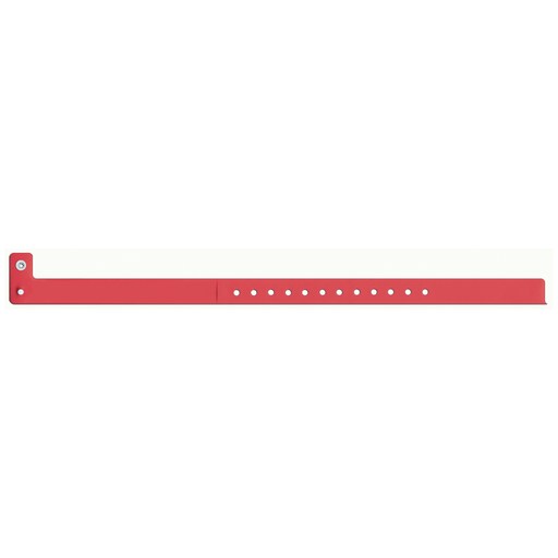 PRECISION DYNAMICS SECURLINK BLOOD RECIPIENT SYSTEM - Band Only, Red, 4" x 5/16", 250/bx | Quantity - 1x BX